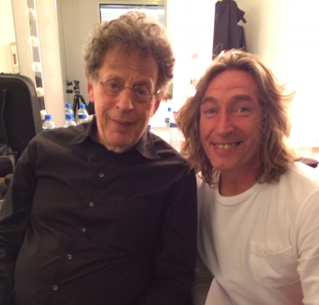 Mike Garry and Philip Glass